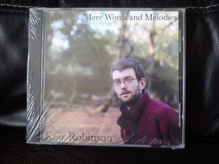 Signed copy of Mere Words and Melodies
